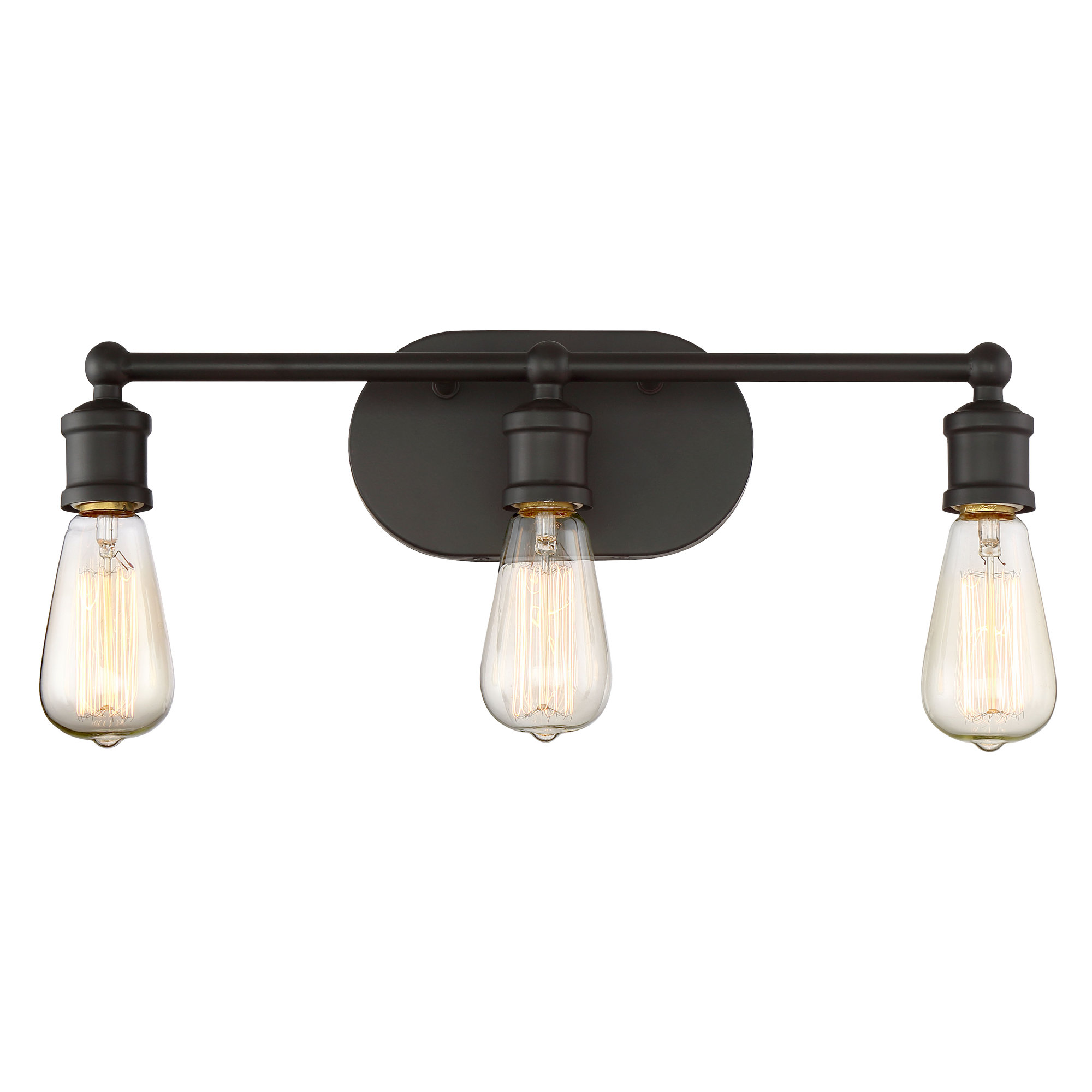 Laurel Foundry Modern Farmhouse Agave 3Light Vanity Light & Reviews